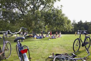 Park with Bikes
