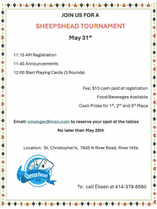 Sheepshead Tournament Graphic